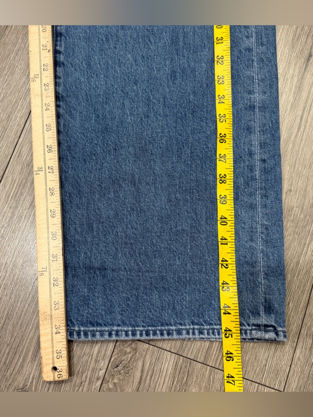 NWT Mother Superior Denim The Dodger Skimp Cuff Jean Music Is The Medium Sz 28 - Picture 9 of 15